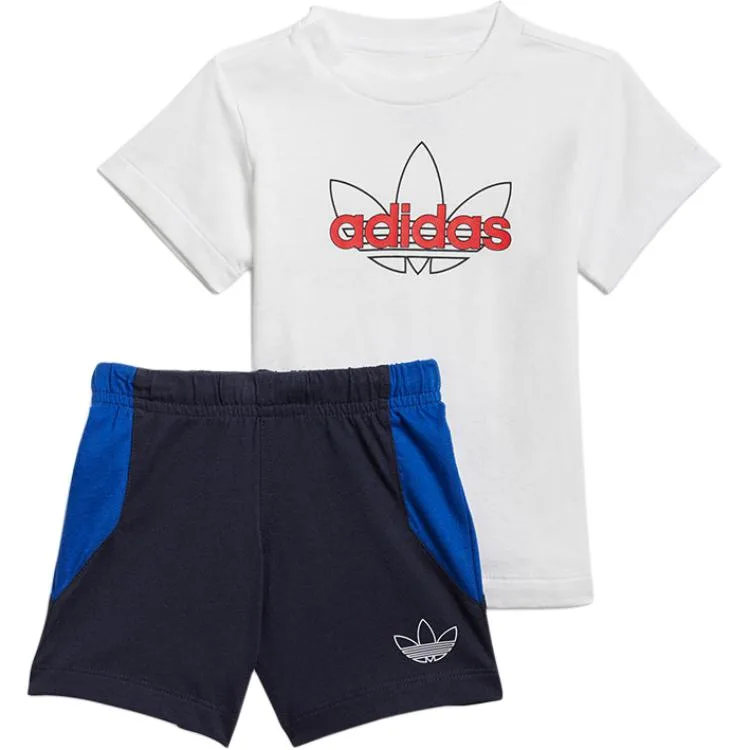 Детский комплект для малышей Adidas Originals, White+Blue