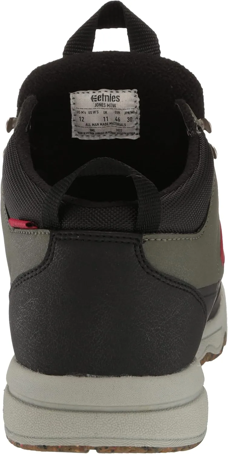 Мужские кроссовки для скейтбординга Etnies Jones Mtw, черный/зеленый — фото 3
