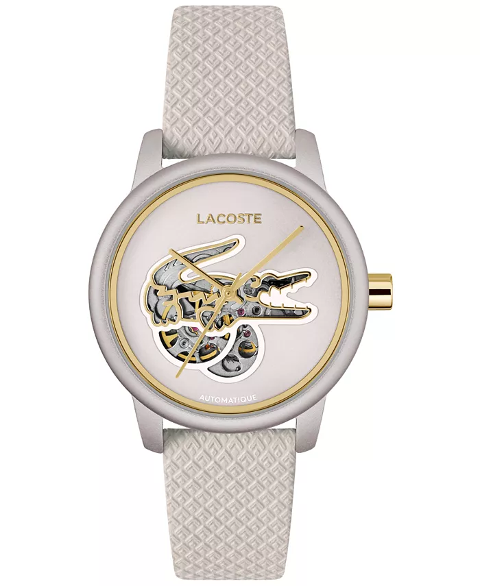 

Женские часы L12.12 Automatic Platinum с кожаным ремешком, 38 мм Lacoste