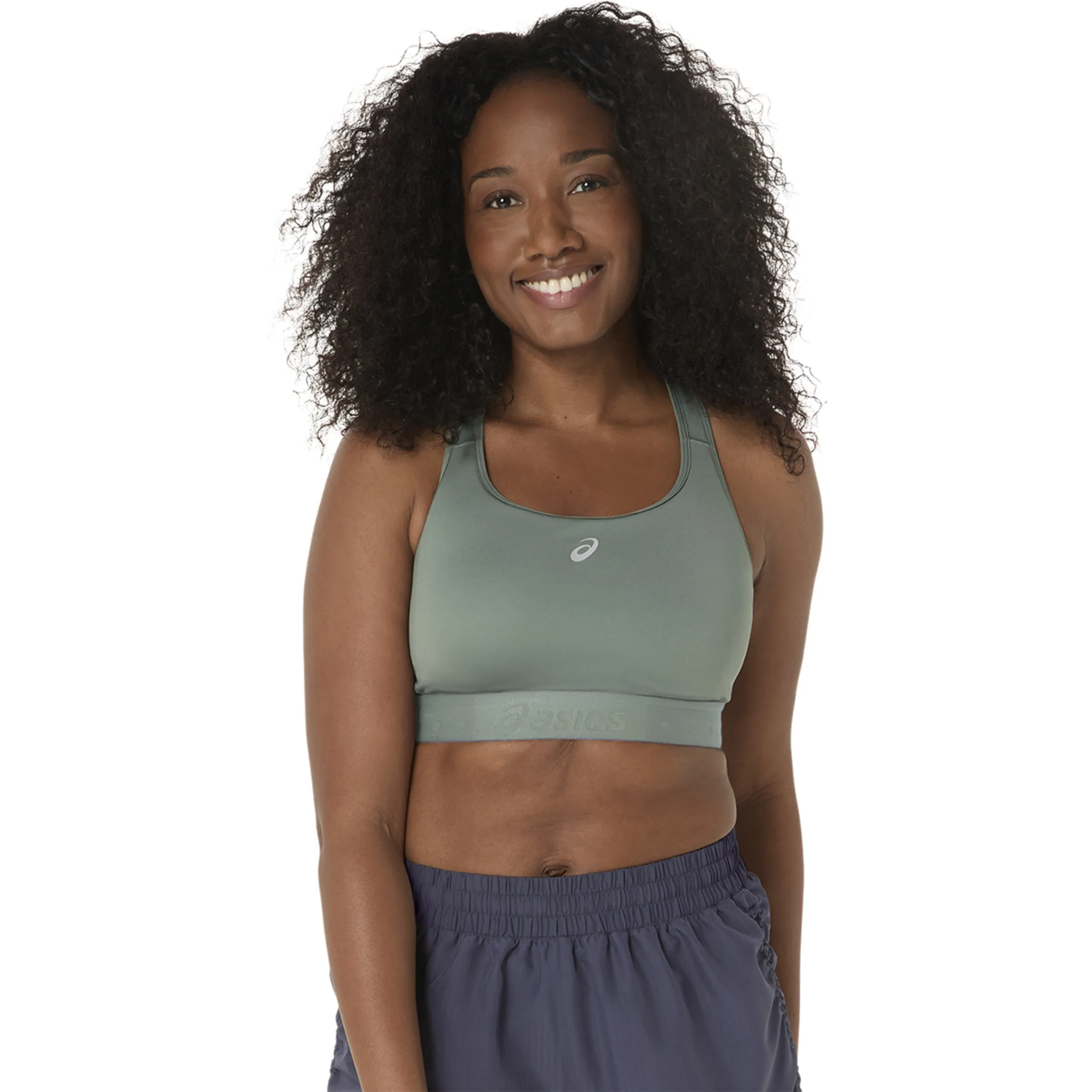 

Женский топ для бега ROAD COMPRESSION BRA Asics, синий