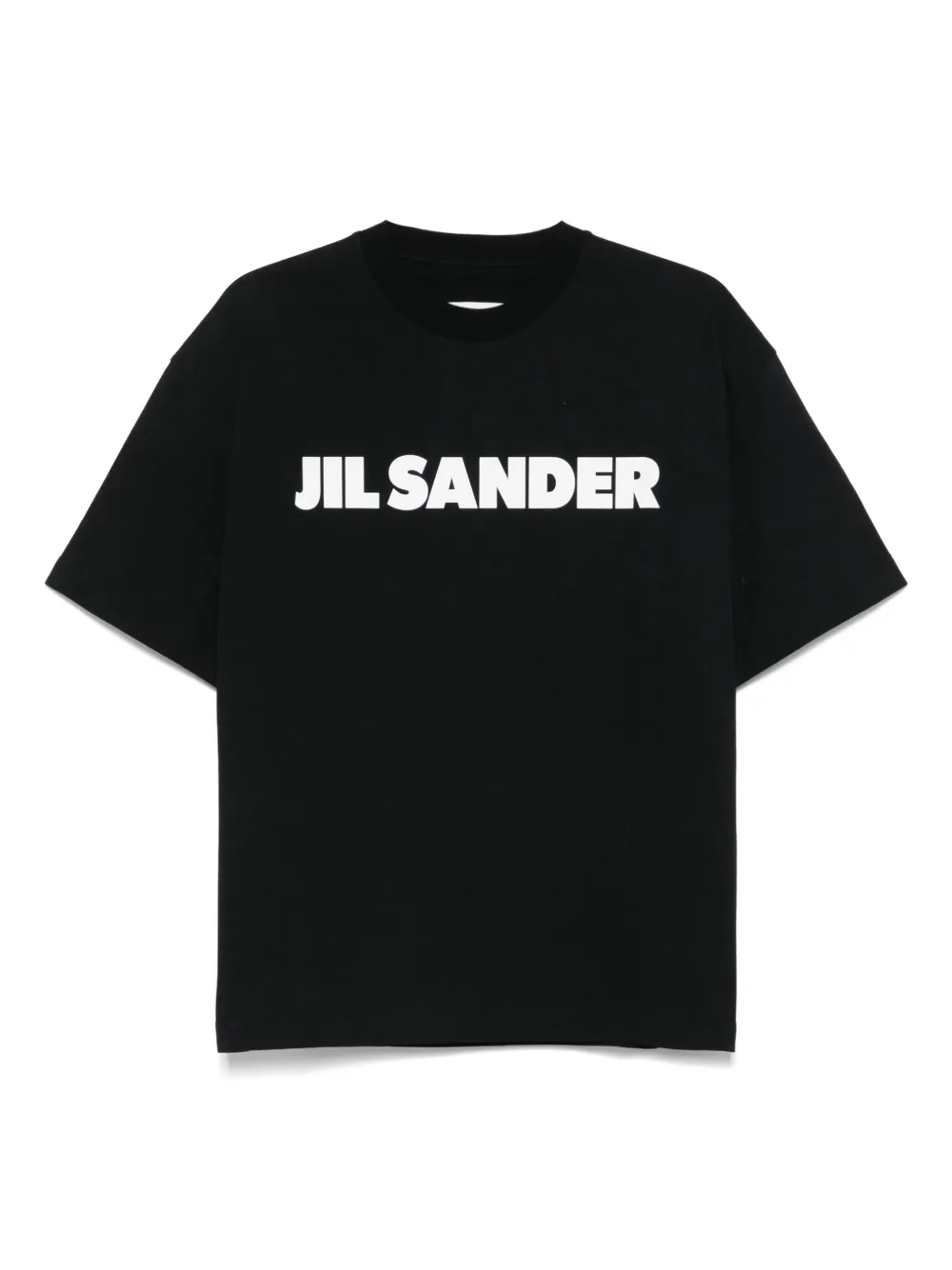 

Хлопковая футболка JIL SANDER, черный