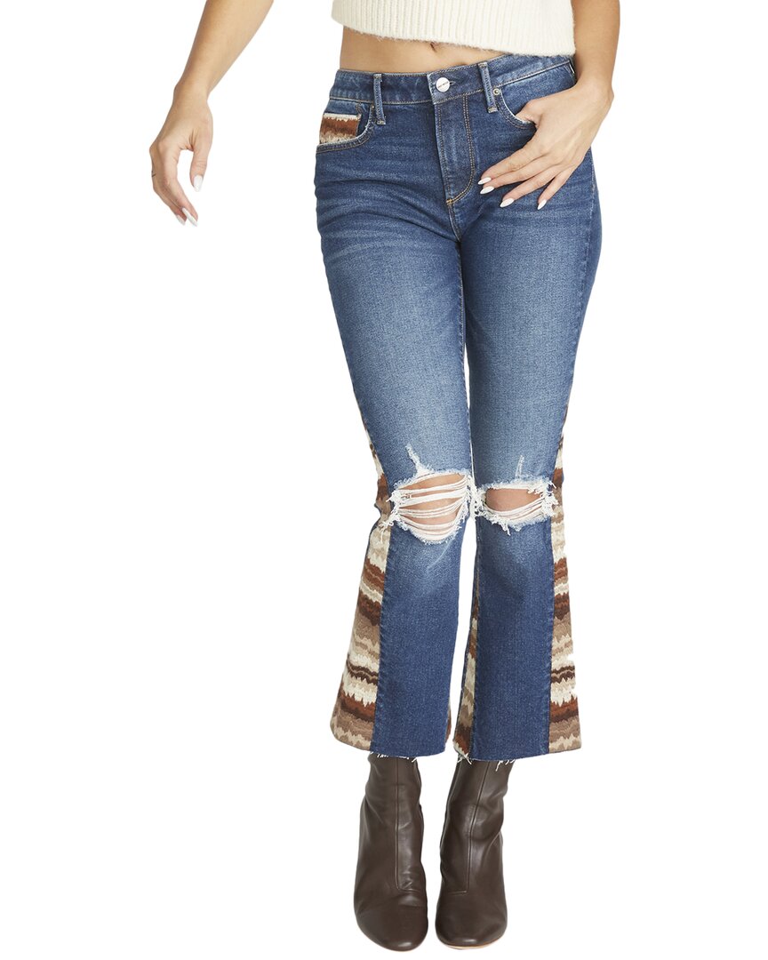 

Джинсы Driftwood Jeans Indie Dark Wash Crop Boot Jeans DRIFTWOOD DENIM, синий