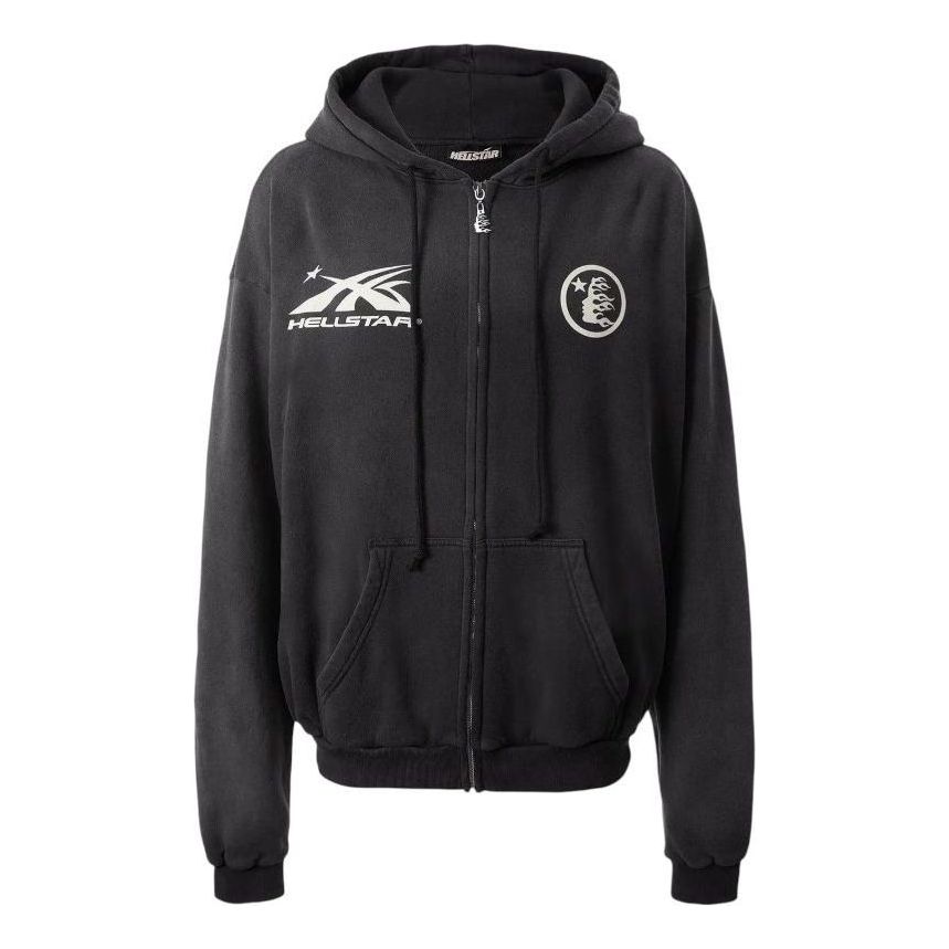 

Куртка на молнии с логотипом Hellstar HS, черная