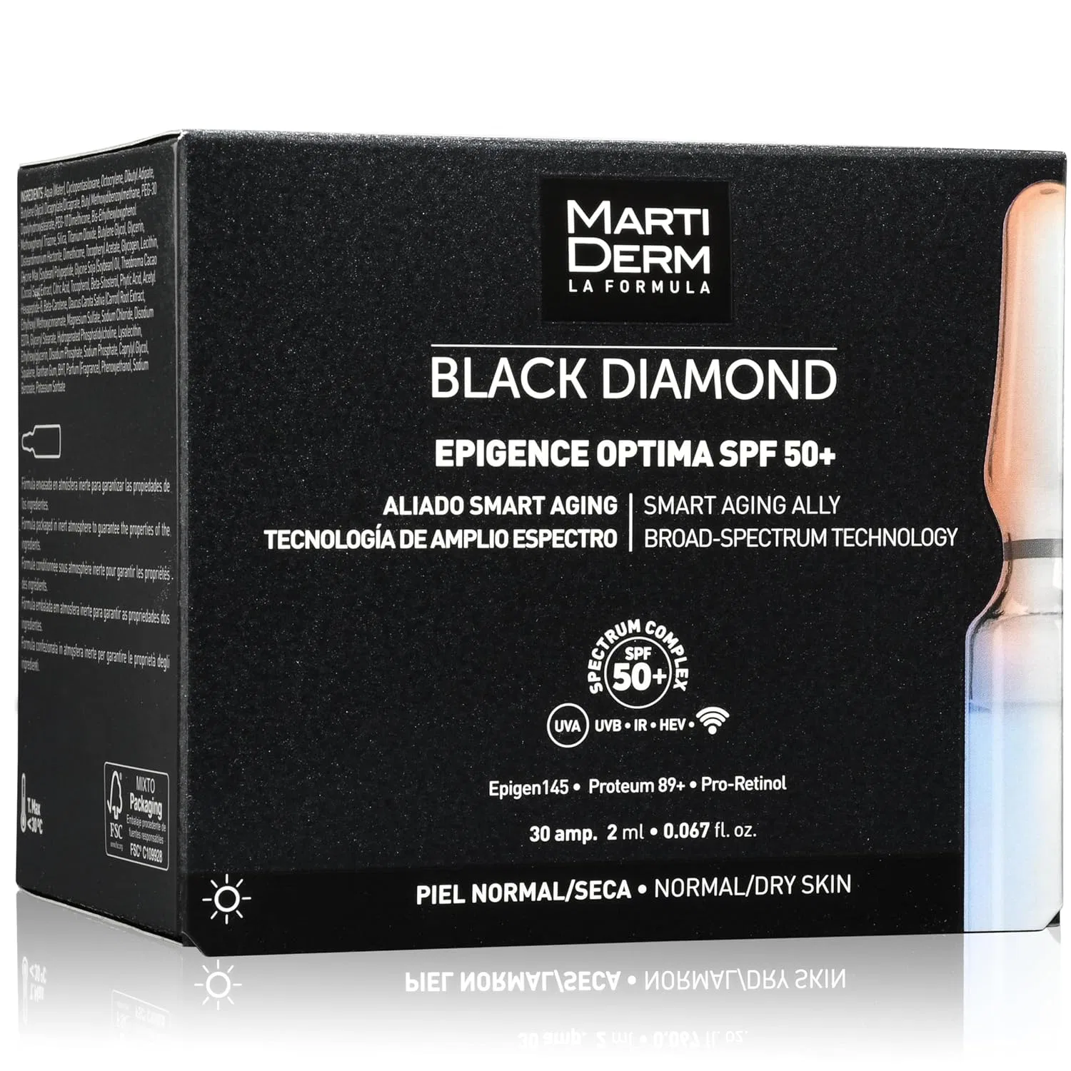 Ампулы Martiderm Epigence Optima SPF50+ 30 шт Martiderm