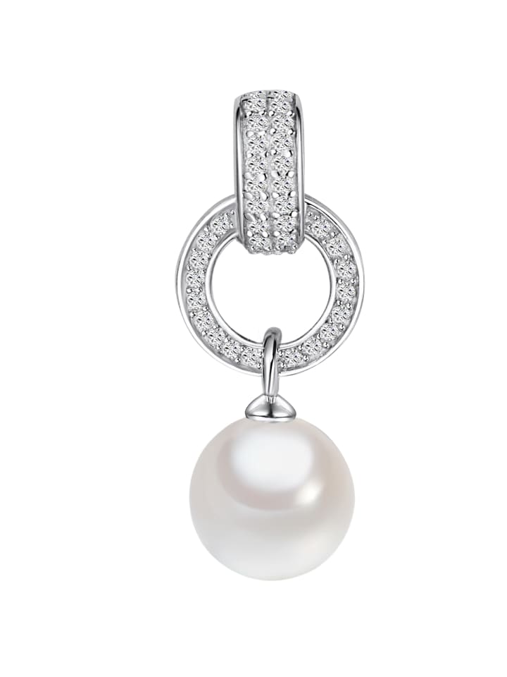 

Rafaela Donata Серебряный кулон с кубическим цирконием и жемчужиной в оправе из серебра