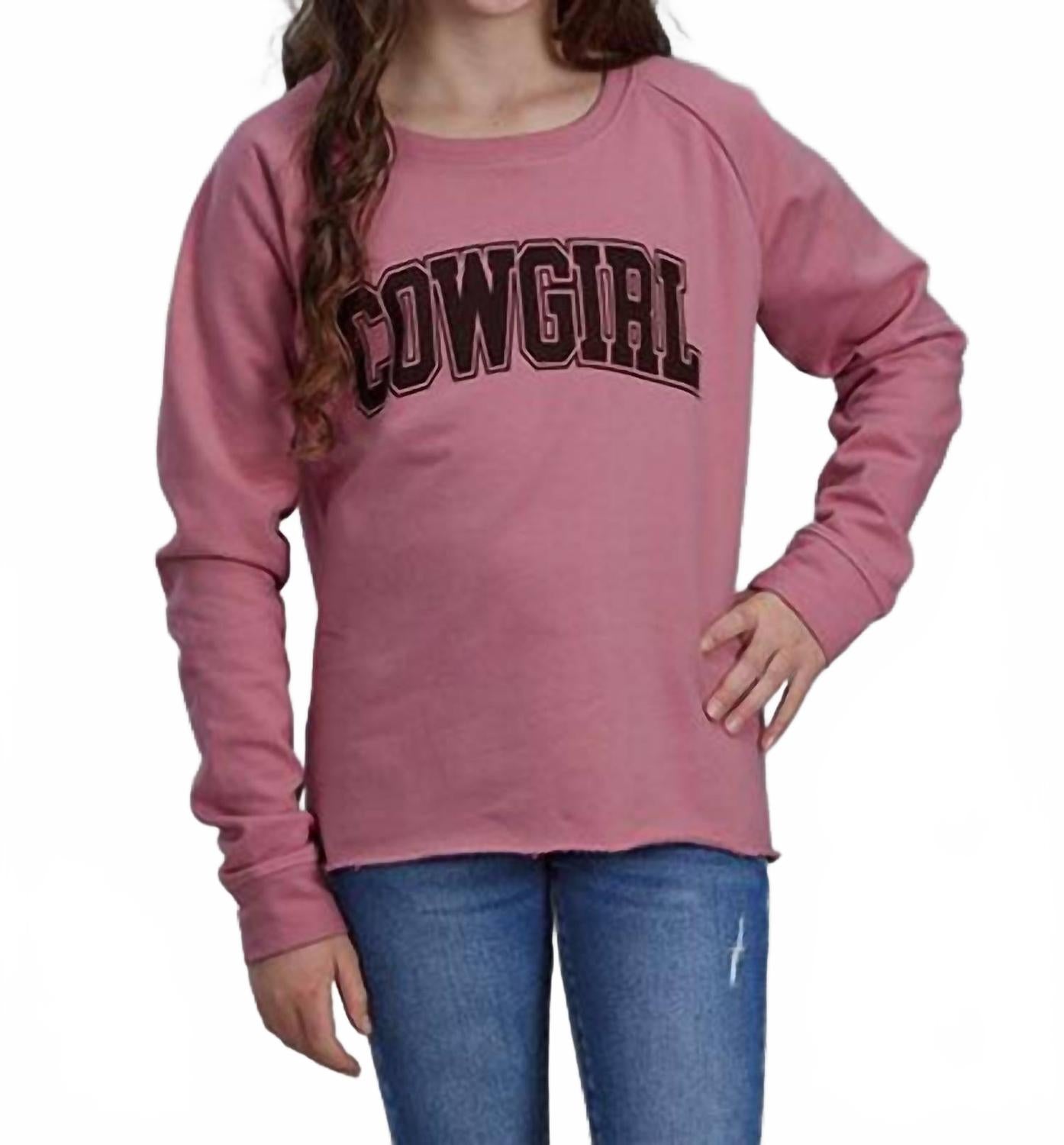 

Roper Детская флисовая толстовка пыльно-розового цвета