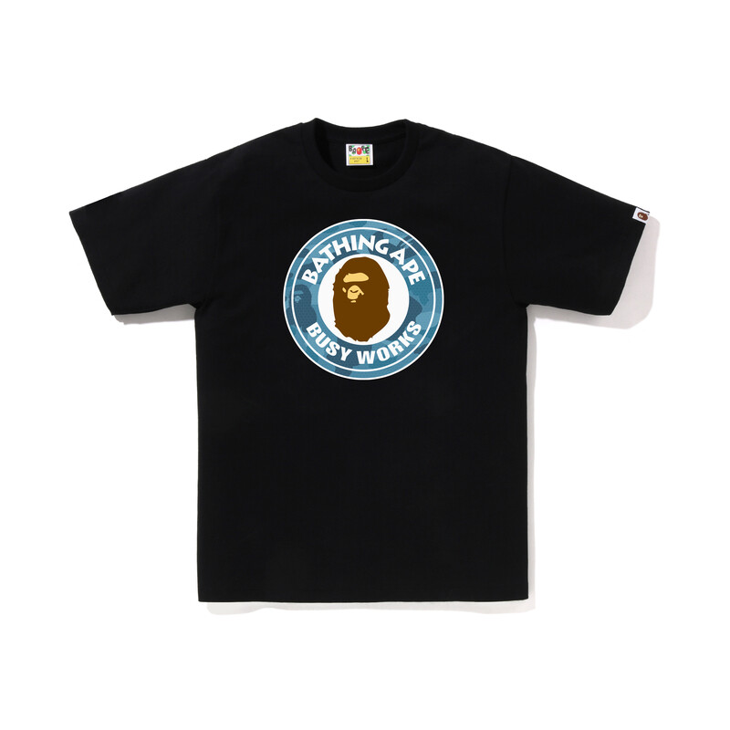 

Футболка мужская A Bathing Ape, черный/синий