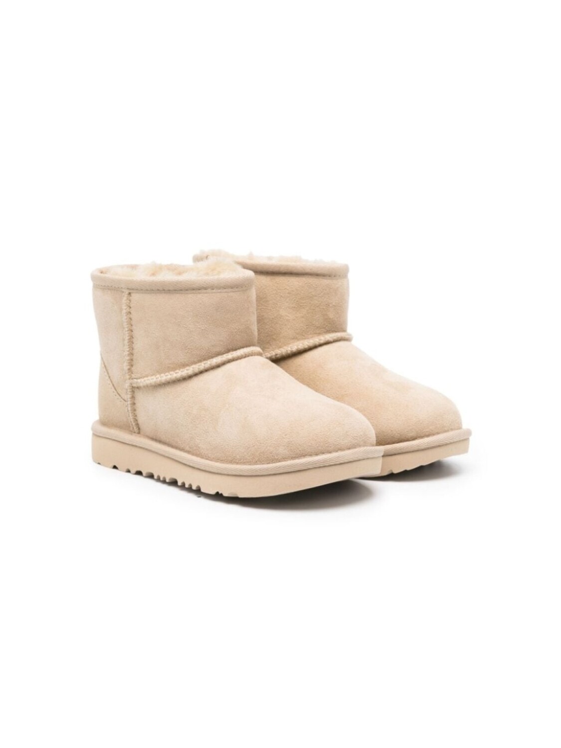 

UGG Kids угги Mini II с нашивкой-логотипом, серый