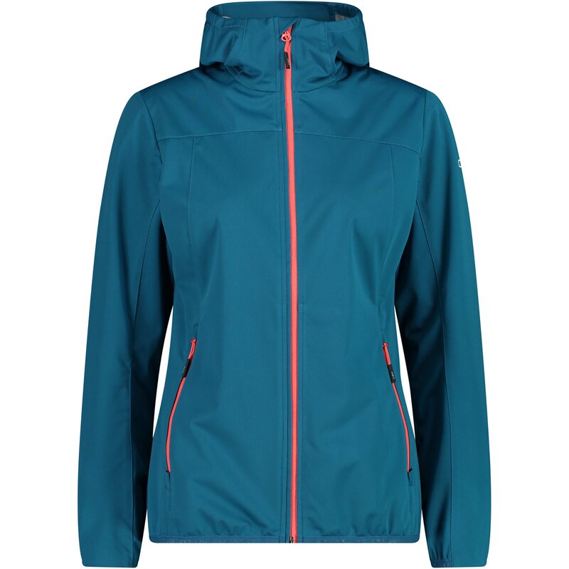 

Функциональная куртка женская куртка с фиксированным капюшоном Cmp, цвет deep lake