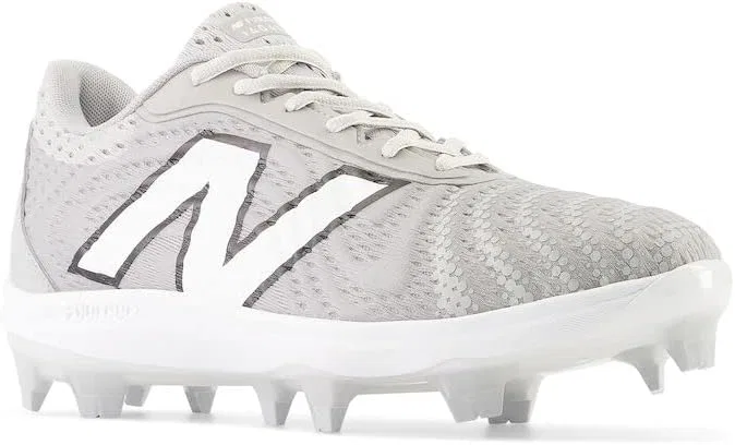 Мужские бейсбольные кроссовки New Balance FuelCell 4040 V7 с формованной подошвой, Raincloud Optic White — фото 4