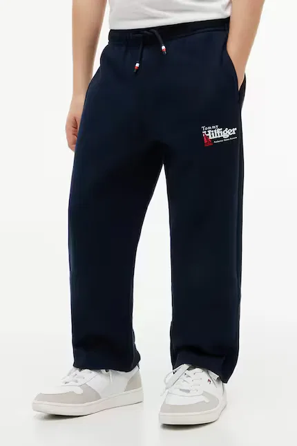 Спортивные штаны из хлопка Tommy Hilfiger, синий