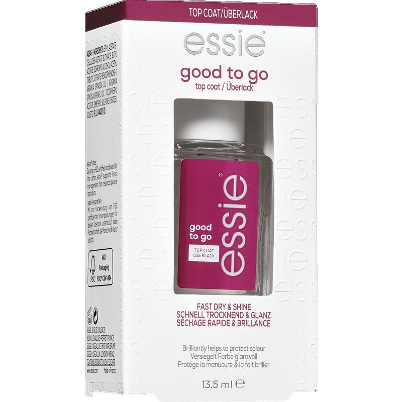 

Верхнее покрытие, верхнее покрытие, готово к использованию essie, 13,5 ml