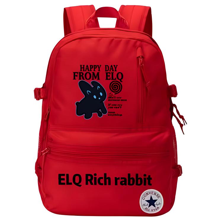 

Converse Полиэстеровый рюкзак средний размер унисекс красный, Black Bunny