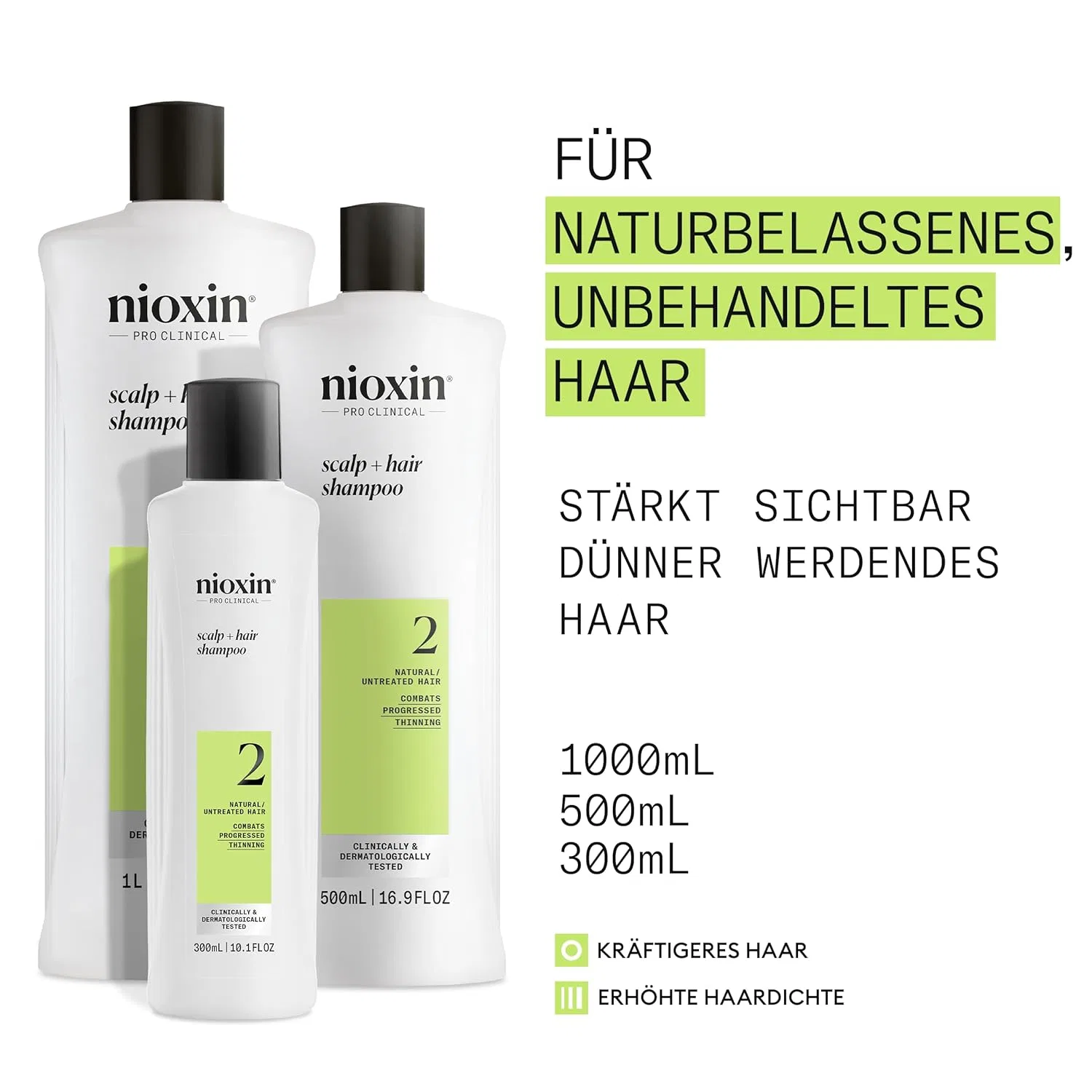 Набор для ухода за кожей головы и волосами «Scalp + Hair Kit System 2» от Nioxin Nioxin — фото 2