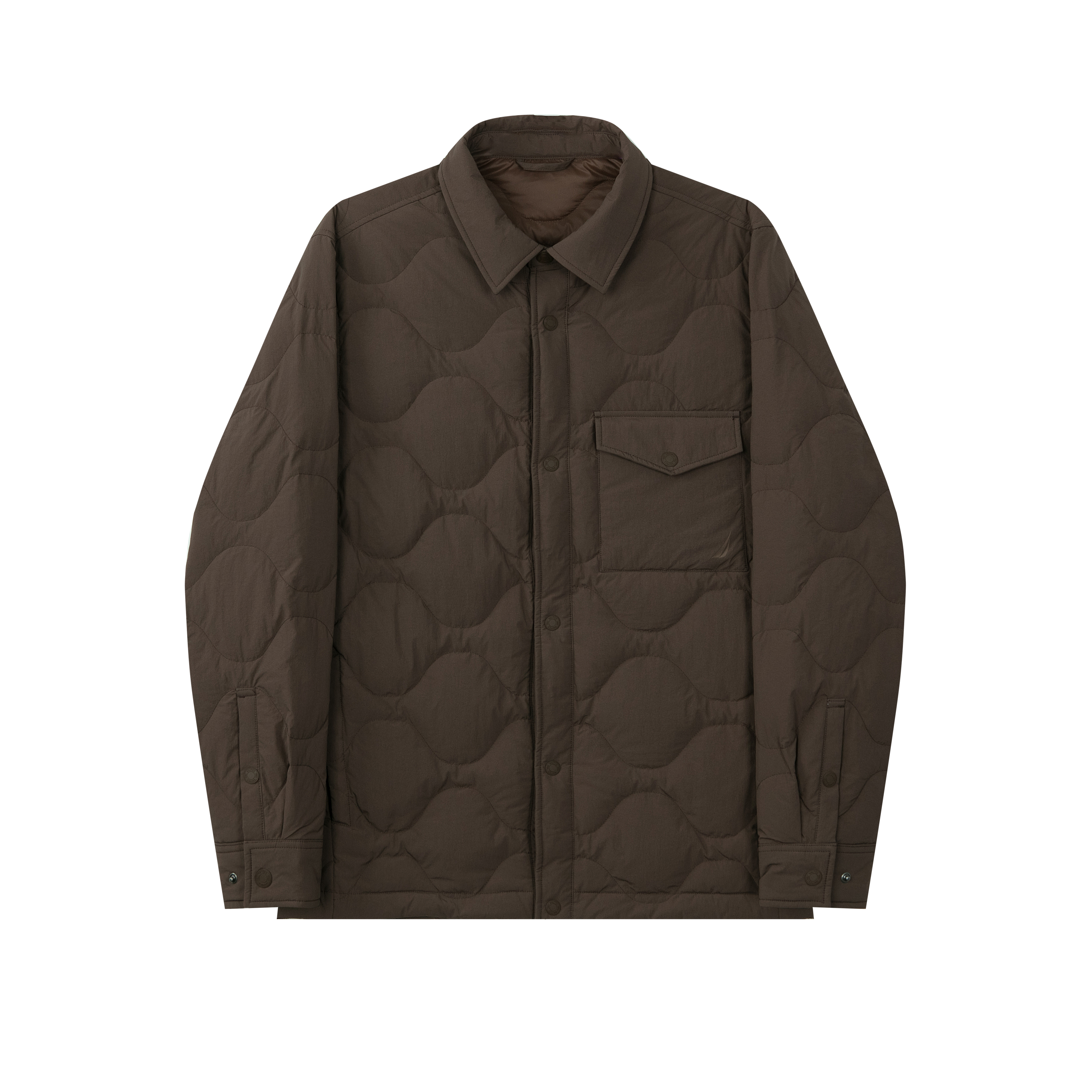 

NAUTICA Мужская пуховая куртка, Eraser Brown