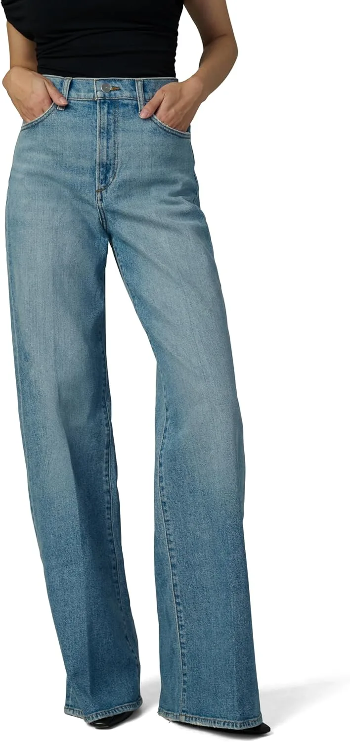 

Joe's Женские джинсы Mia Petite с высокой посадкой и широкими штанинами