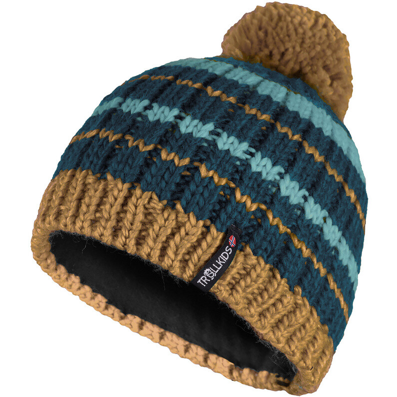 

Детская шапка Hafjell Bobble Trollkids, синий