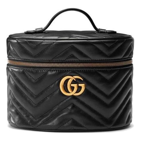 

Сумка gg marmont small cosmetic case 'black' Gucci, черный