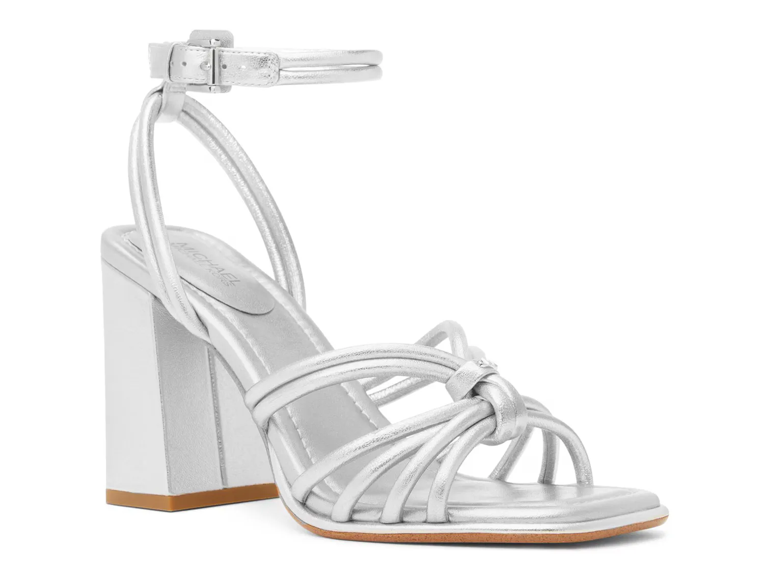 

Сандалии Astra Sandal Michael Michael Kors, серебряный/металлик