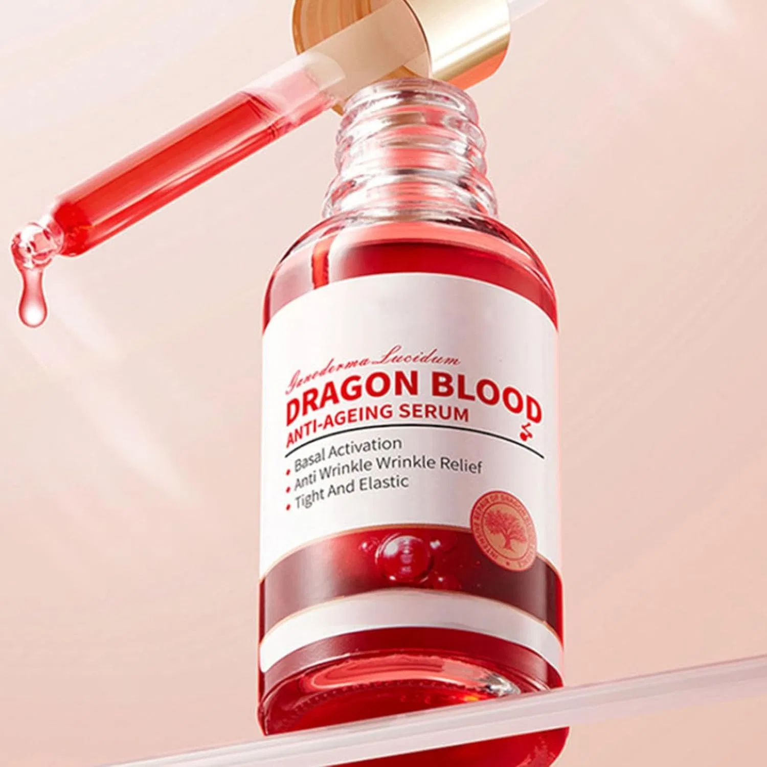 Набор Beslibate — Укрепляющий крем для лица 50 г и сыворотка от морщин «Dragon Blood» 30 мл — фото 4