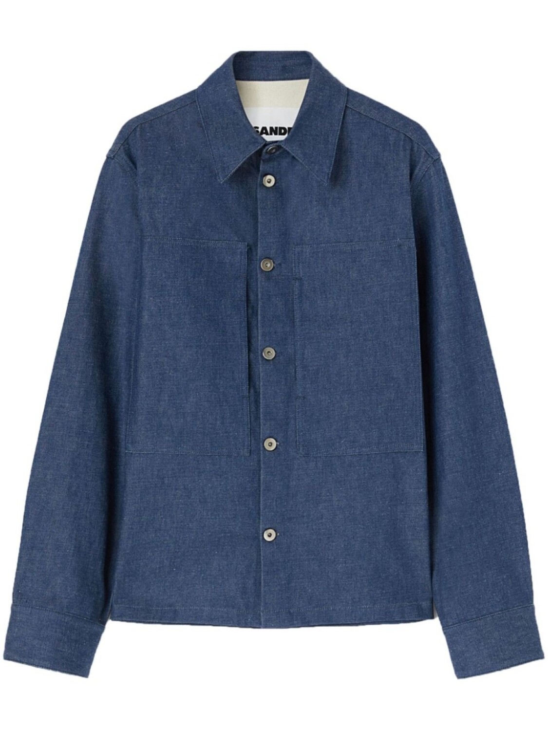 

Jil Sander джинсовая рубашка, синий