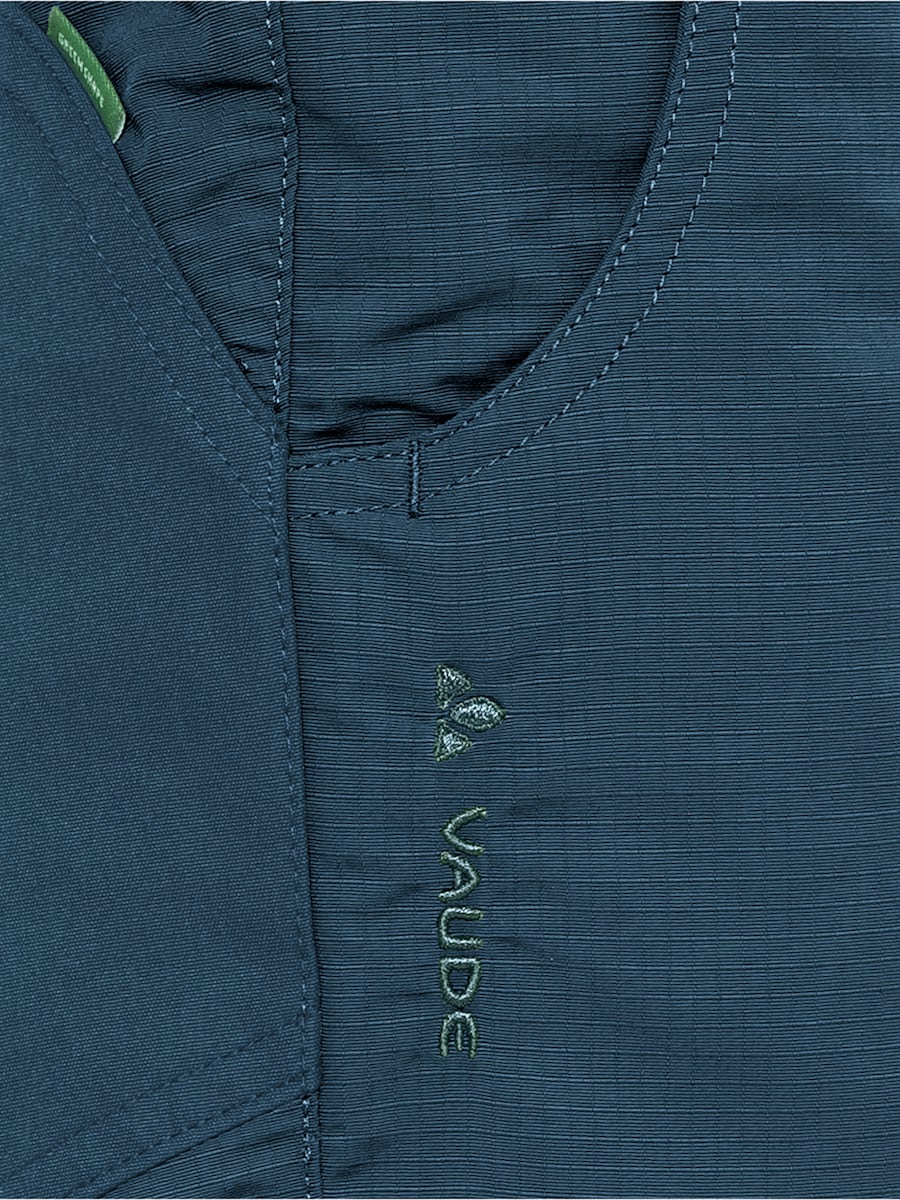 Зауженные брюки для активного отдыха VAUDE Caprea Warmlined P III, темно-синий — фото 4