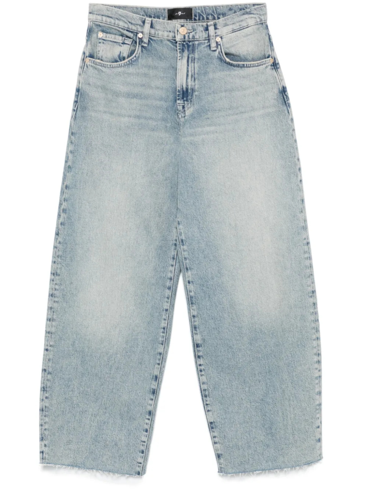 

7 For All Mankind джинсы Barrel, синий