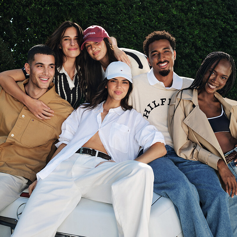Рубашка мужская белая YCF Tommy Hilfiger, белый — фото 3