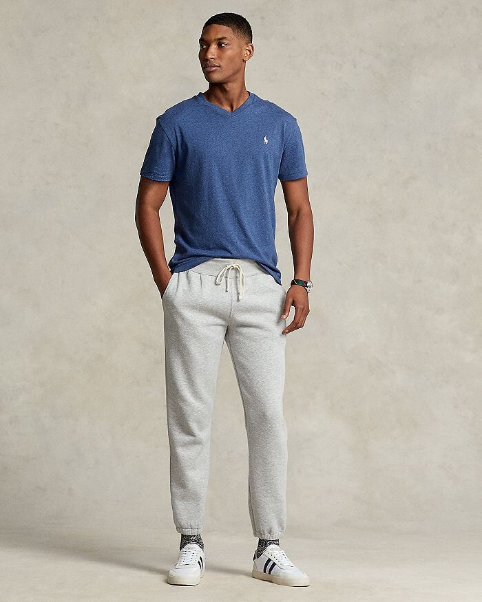 Футболка классического кроя с V-образным вырезом Polo Ralph Lauren — фото 2