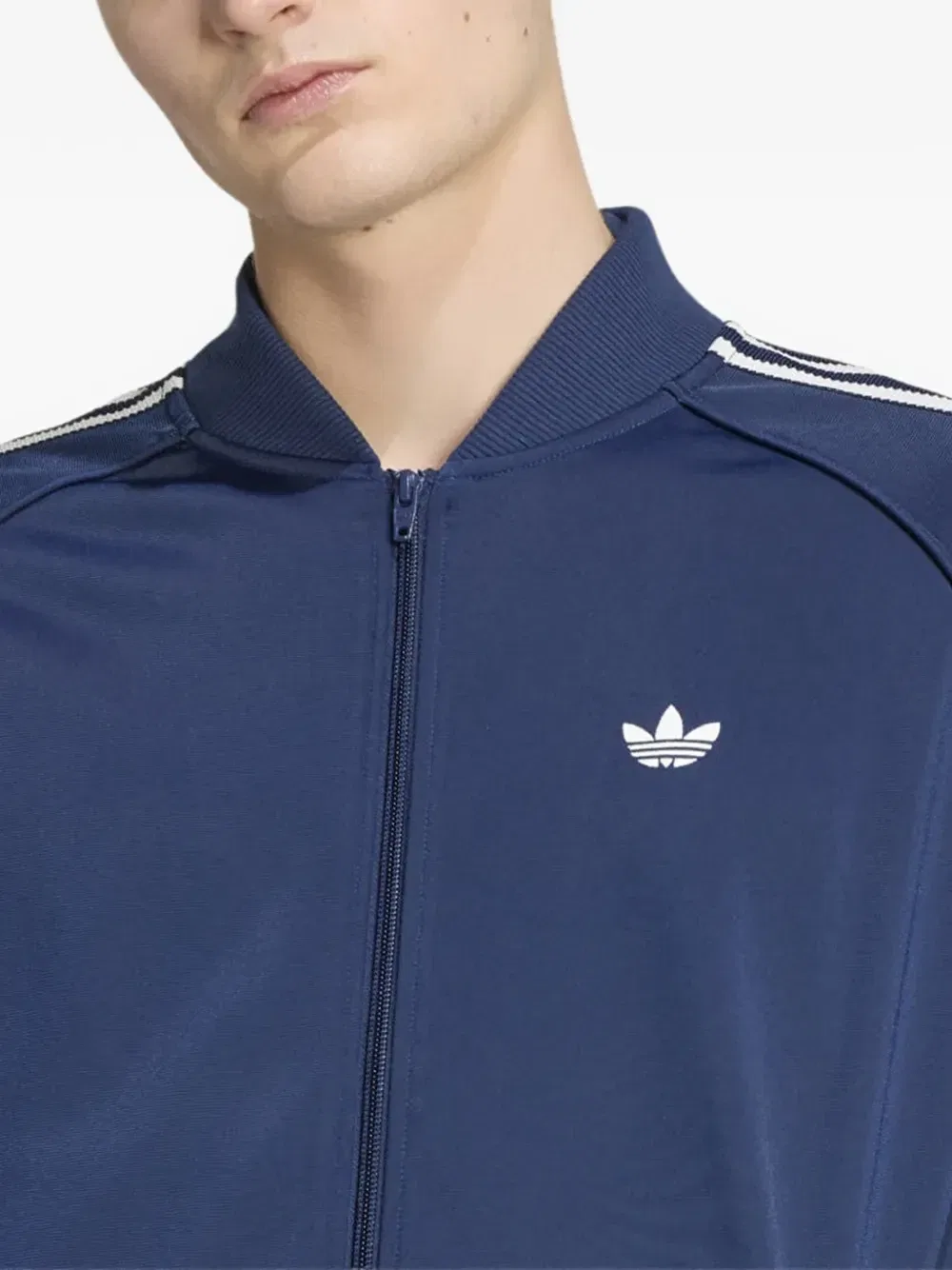 Толстовка Britcore Superstar на молнии Adidas, синий — фото 4