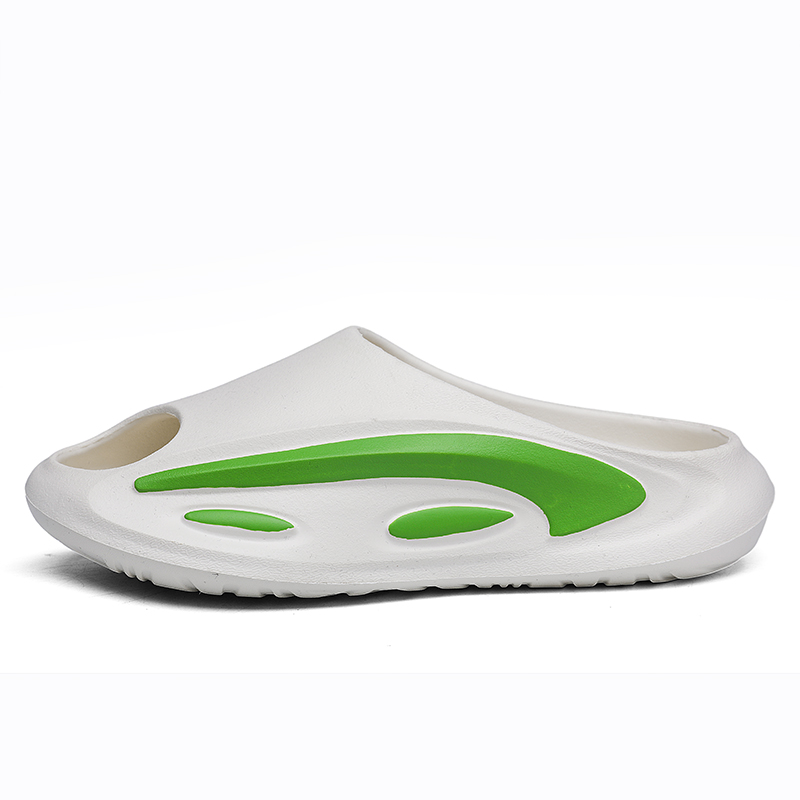 

LONGYING Слайдеры мужские черные/белые/серые/хаки - белые, цвет White