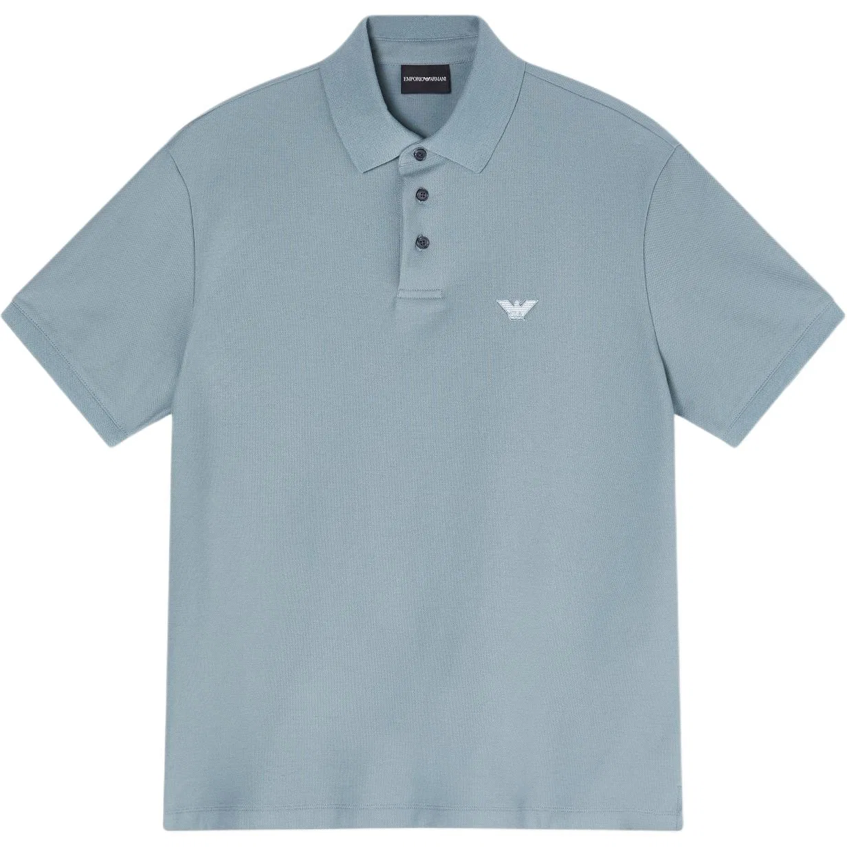 Поло синее EMPORIO ARMANI, Blue