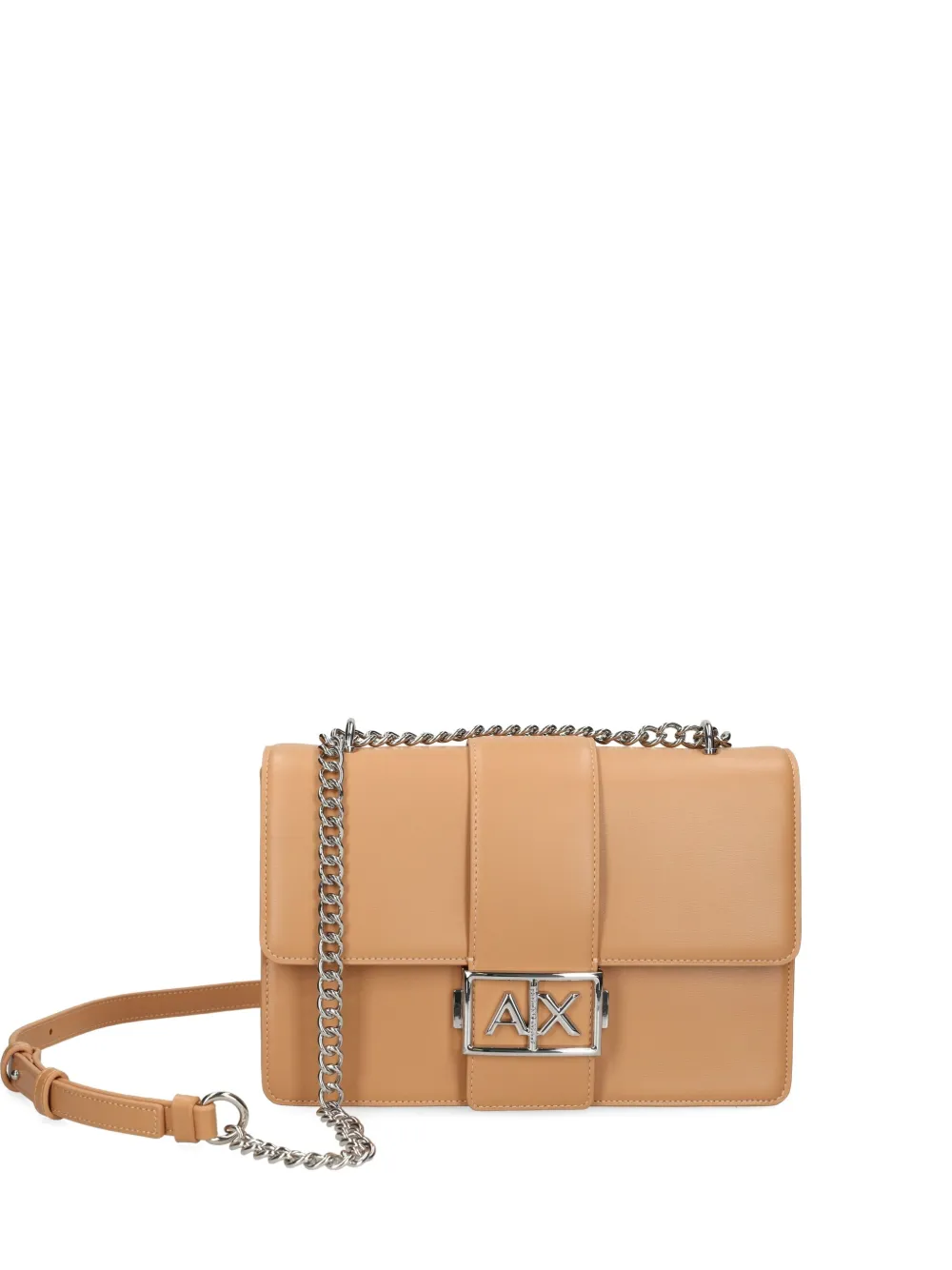

Сумка через плечо с логотипом Armani Exchange, коричневый