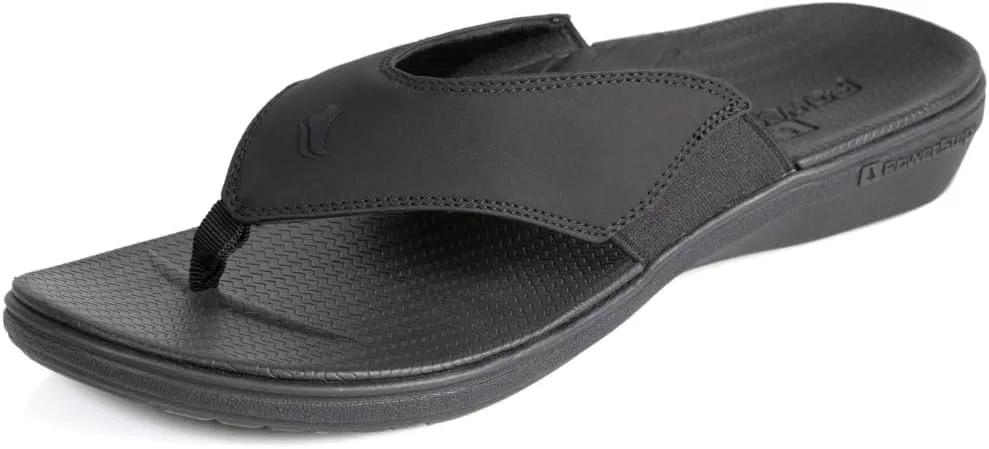 Сандалии с поддержкой свода стопы PowerStep, черный