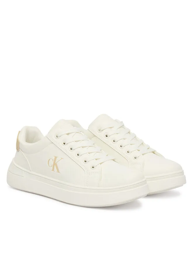 Calvin Klein Низкие кроссовки на шнуровке V3X9-83300-1355 белые — фото 2
