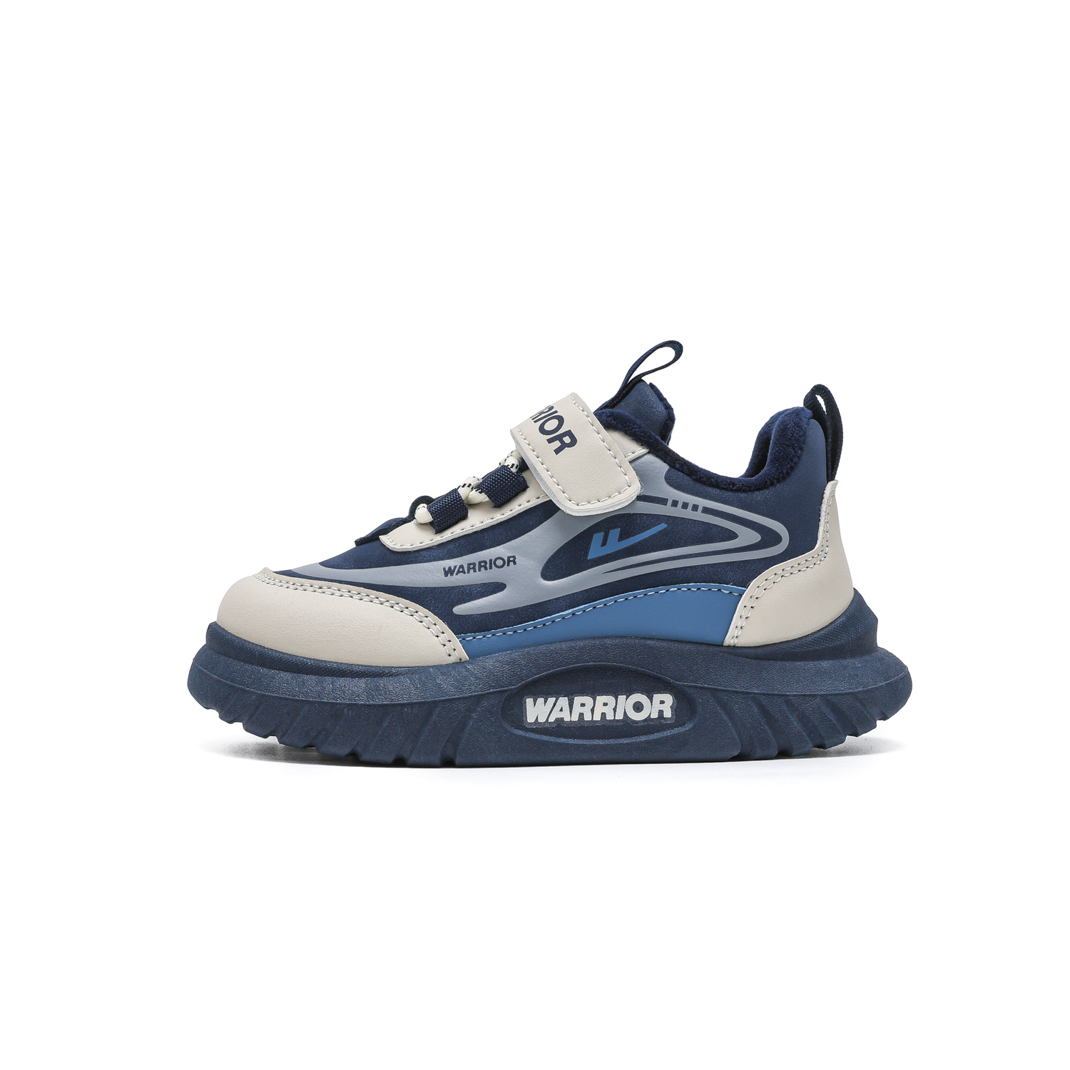 

Утепленные детские ботинки Slip Resistant Abrasion Resistant WARRIOR, темно-синий/бежевый/светло-синий (fleece-lined)