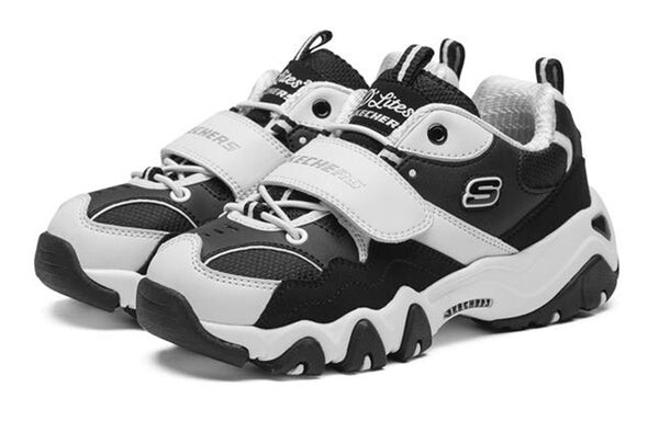 Кроссовки d'lites 2.0 'white black' Skechers, белый — фото 3
