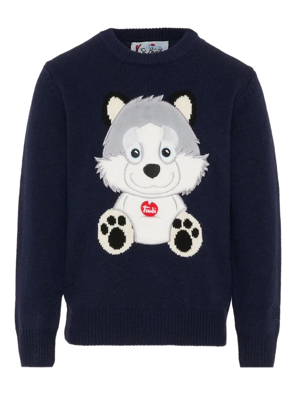 

Свитер Douglas с аппликацией Mc2 Saint Barth Kids, синий