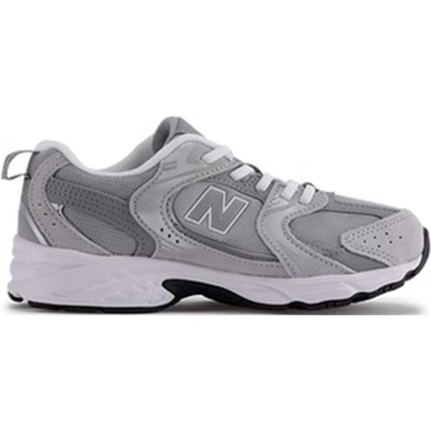 Низкие детские повседневные кроссовки NB 530 New Balance, серый — фото 2