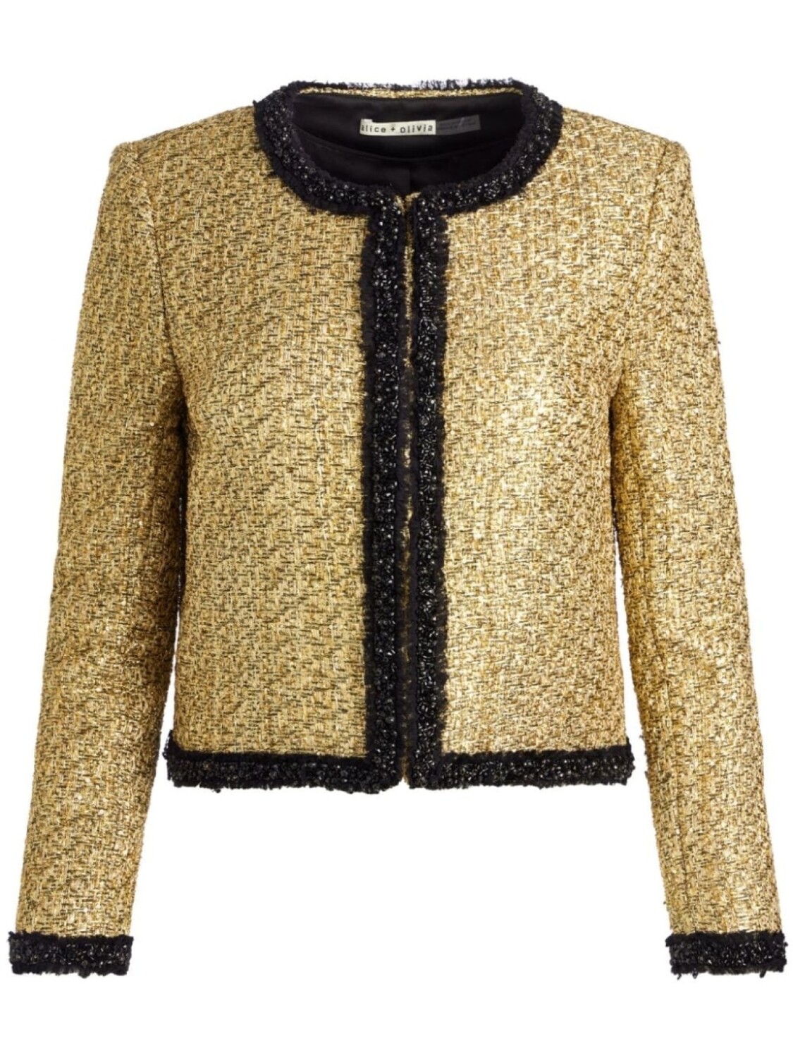 

Куртка alice + olivia landon, золотой