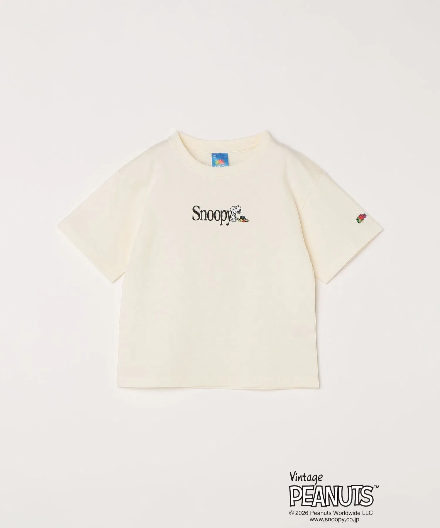 Детская футболка Fruit of the Loom с вышивкой Snoopy