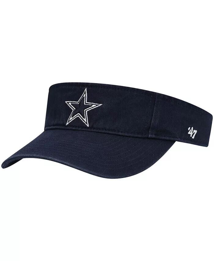 

Мужской темно-синий козырек Dallas Cowboys Clean Up Visor '47 Brand
