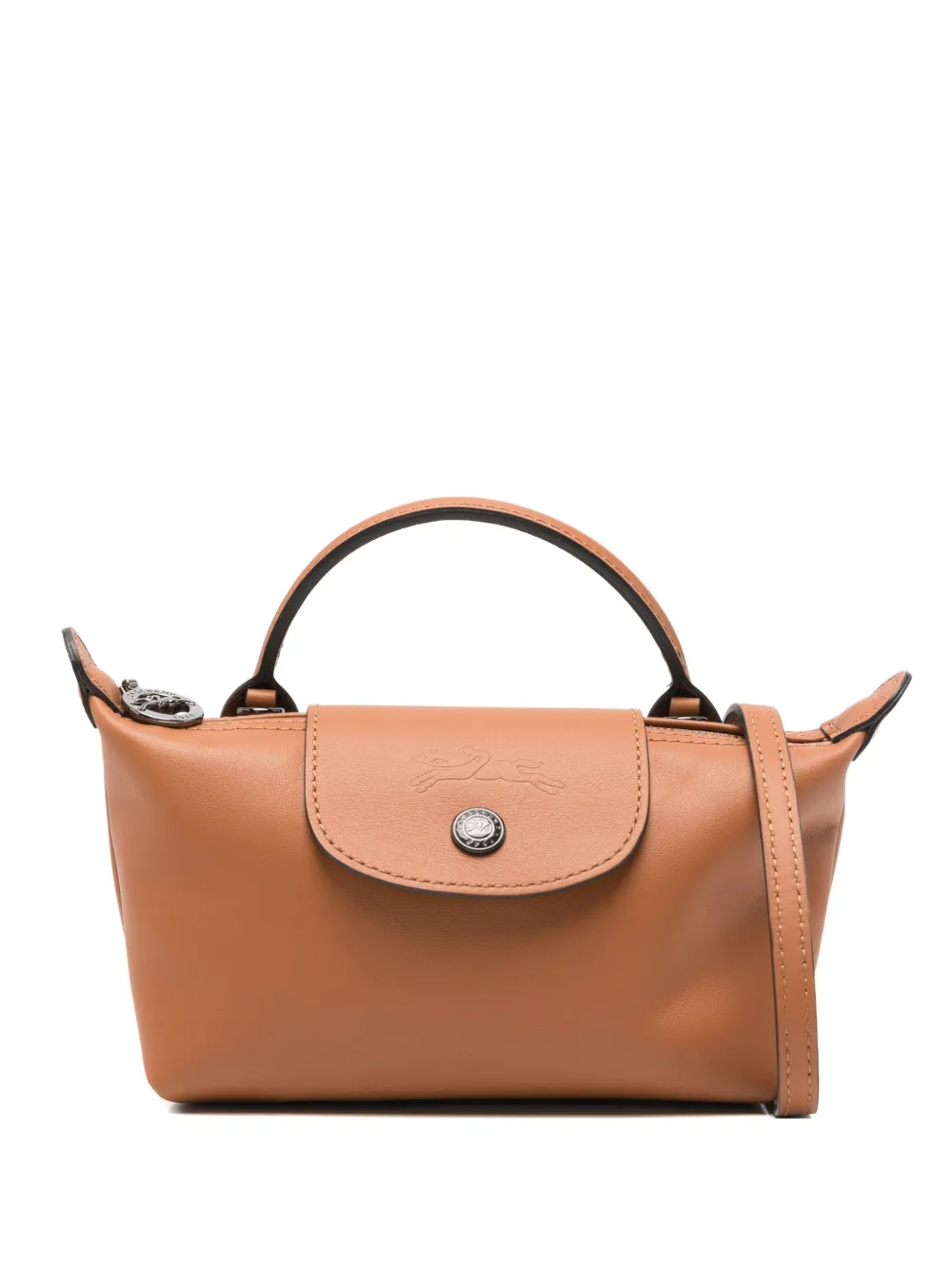 

Мини-сумка Le Pliage Xtra XS с тиснением-логотипом Longchamp, коричневый
