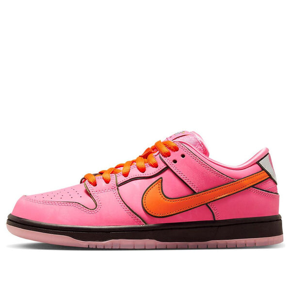 

Кроссовки Nike x The Powerpuff Girls SB Dunk Low Prox QS 'Blossom', розовый