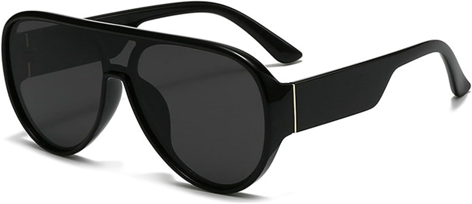 

Хелена. Модные солнцезащитные очки-пилот большого размера для женщин и мужчин. Ретро круглые солнцезащитные очки в винтажном стиле с защитой от УФ-излучения UV400 helena, C1