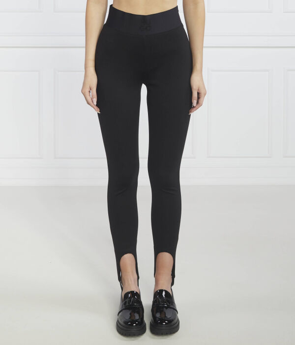 

Леггинсы Hugo Heruda Slim Fit, черный