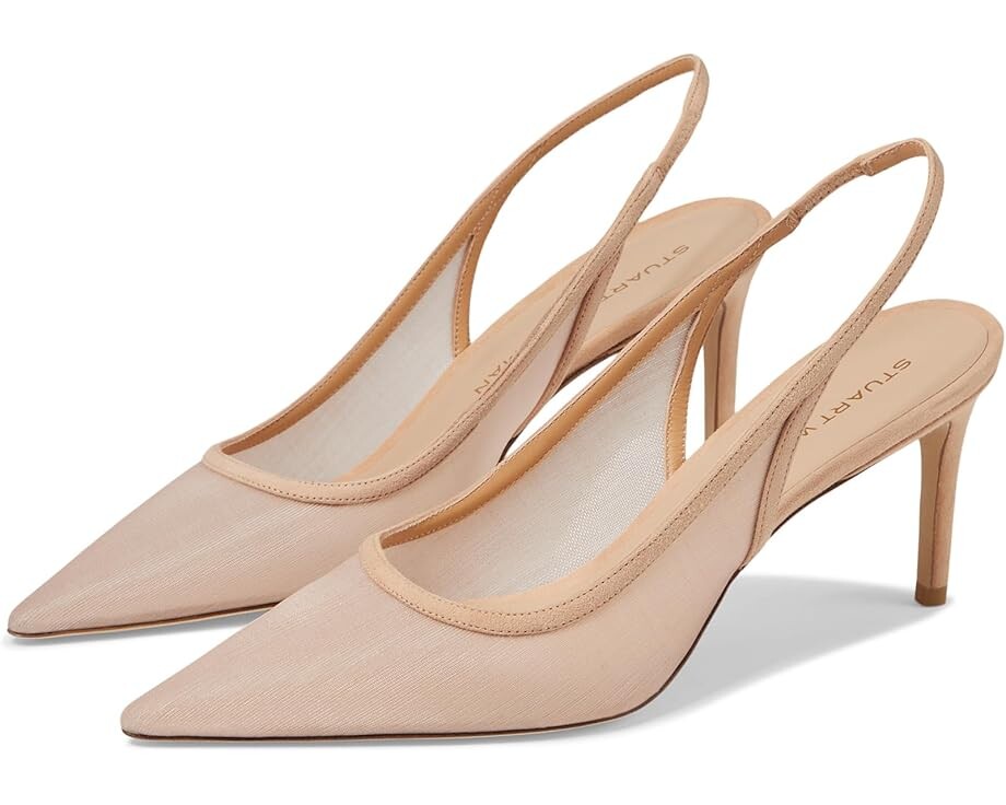 

Туфли Stuart Weitzman Stuart 75 Slingback Pump, цвет Ginger
