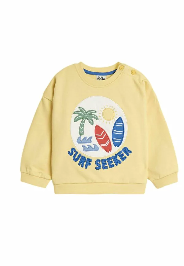 Толстовка с графическим принтом Jojo Maman Bébé, Yellow Surf