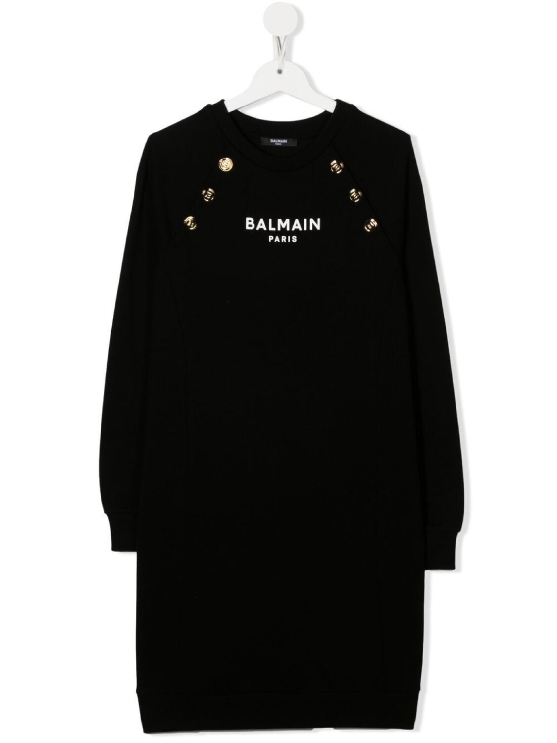 

Balmain Kids толстовка с логотипом, черный
