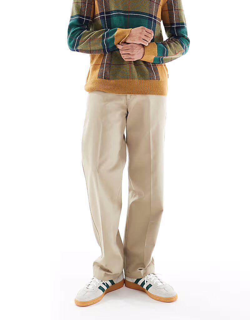 

Брюки-чиносы XX свободного прямого кроя из твила бежевого цвета Levi'S